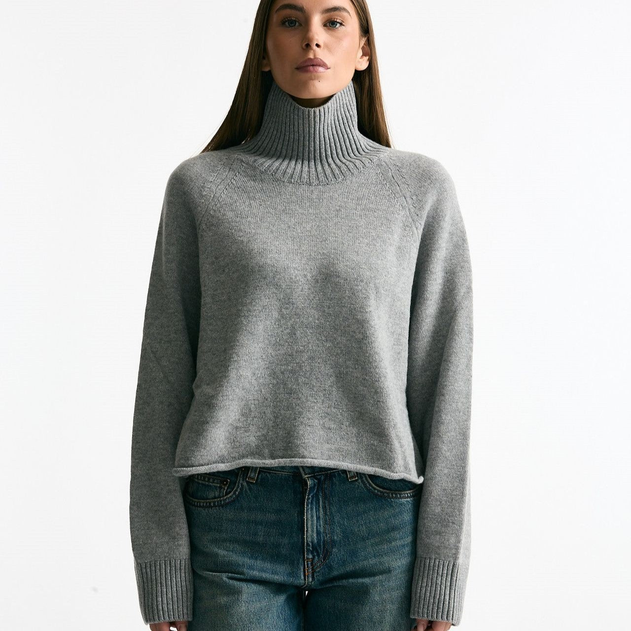 Dolcevita crop grigio women Laneus - 6