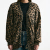 Cardigan over animalier women Laneus - 6