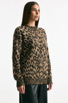Maglia over animalier women Laneus - 1
