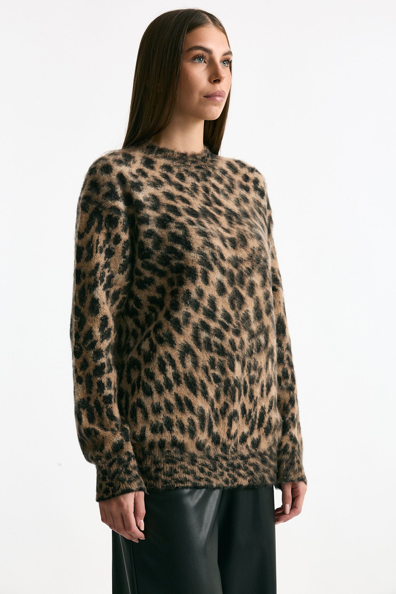 Maglia over animalier women Laneus - 1
