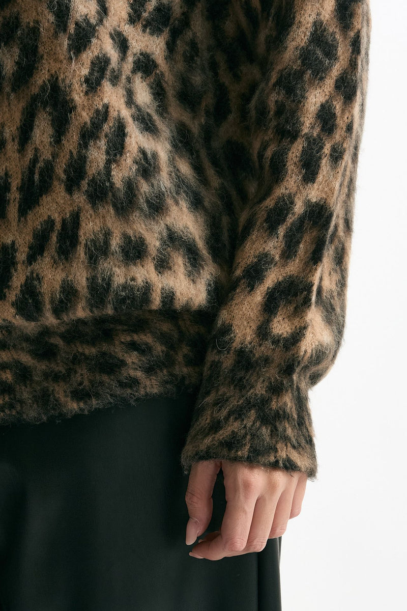 Maglia over animalier women Laneus - 6