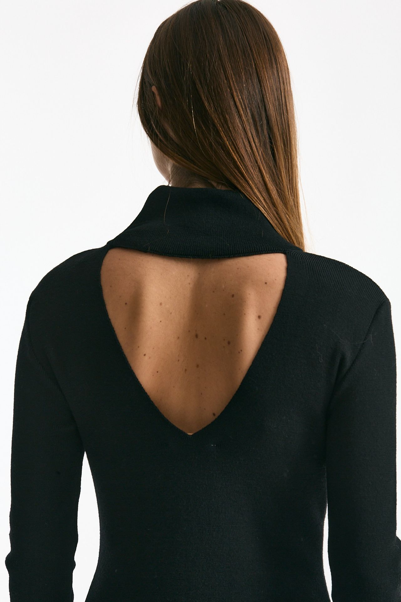 Abito in lana nero women Laneus - 5