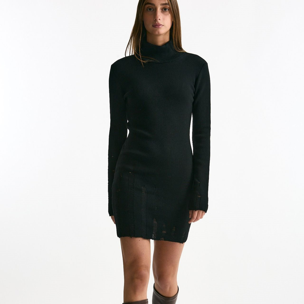 Abito in lana nero women Laneus - 7