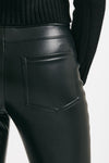 Pantalone SUBLIME slim in eco pelle nero women Max mara s - 6