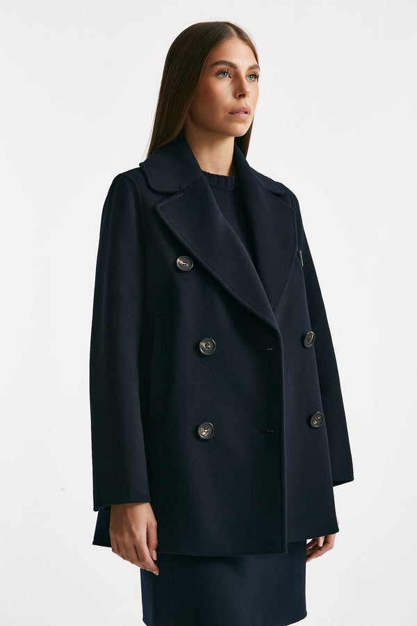 Caban doppiopetto CABAN in lana blu women Max mara s