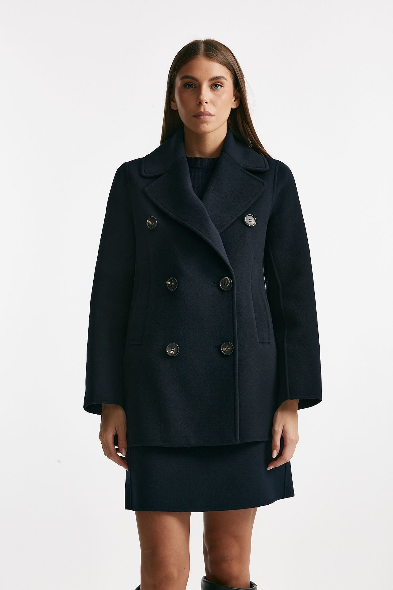 Caban doppiopetto CABAN in lana blu women Max mara s - 6