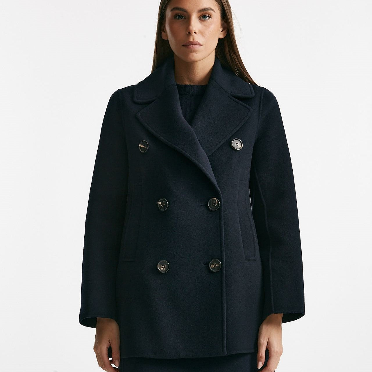 Caban doppiopetto CABAN in lana blu women Max mara s - 9