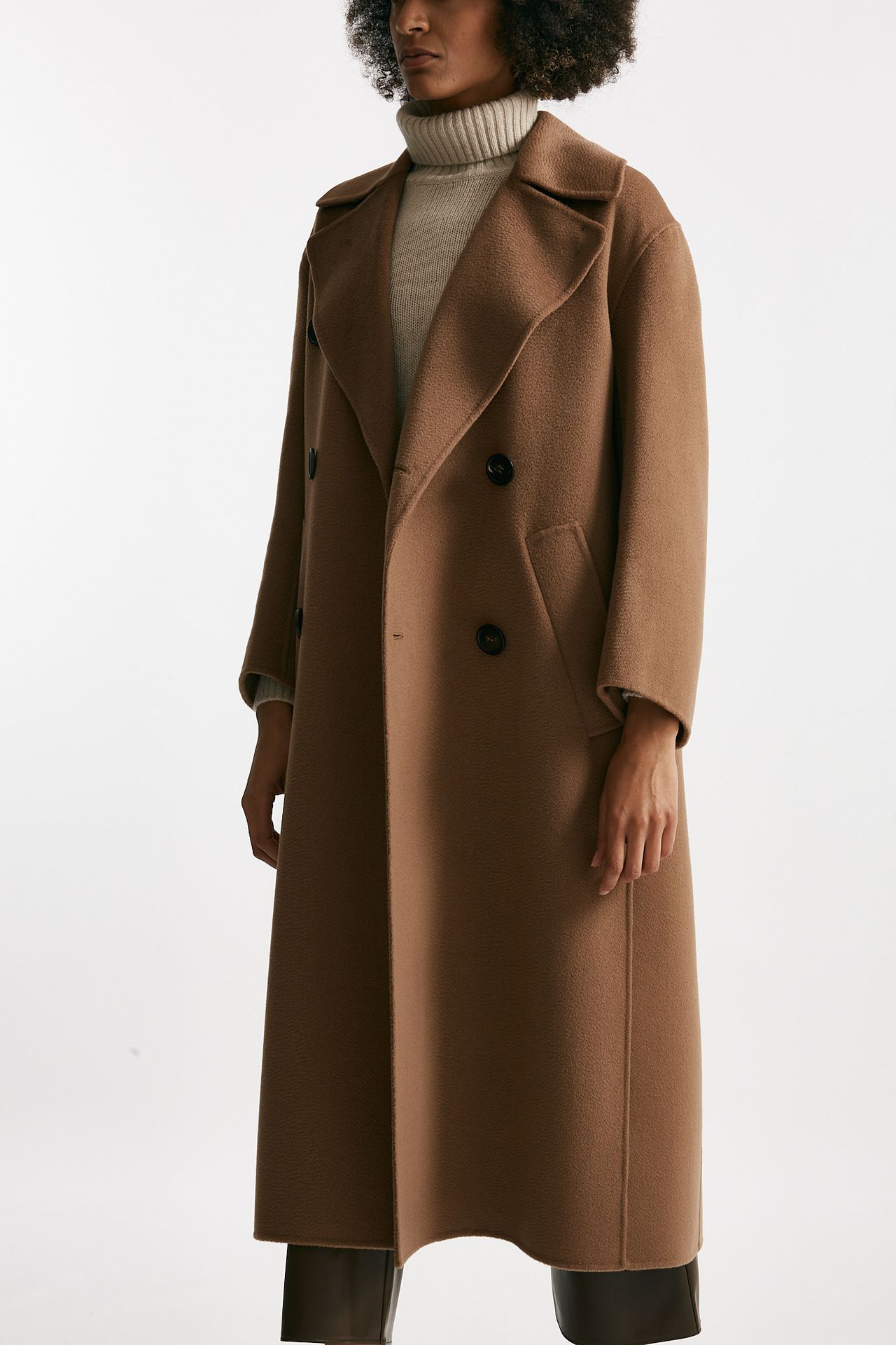 Cappotto lungo DALILA in lana e cachemire cammello women Max mara s - 4