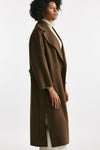 Cappotto a vestaglia CUORE in lana nocciola women Max mara s - 2