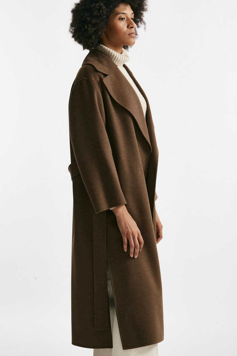 Cappotto a vestaglia CUORE in lana nocciola women Max mara s - 2