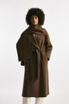 Cappotto a vestaglia CUORE in lana nocciola women Max mara s - 9