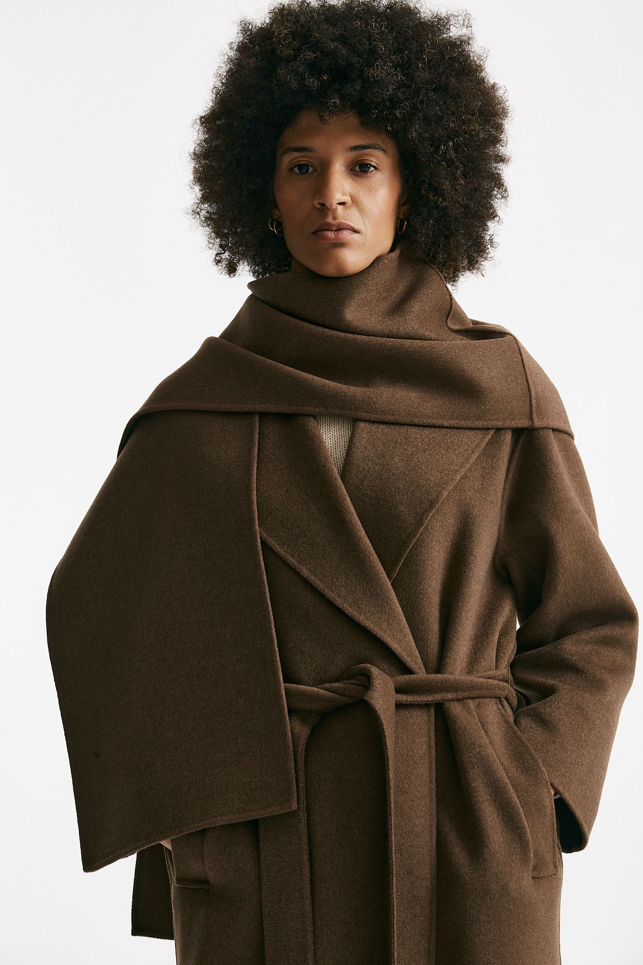 Cappotto a vestaglia CUORE in lana nocciola women Max mara s - 10