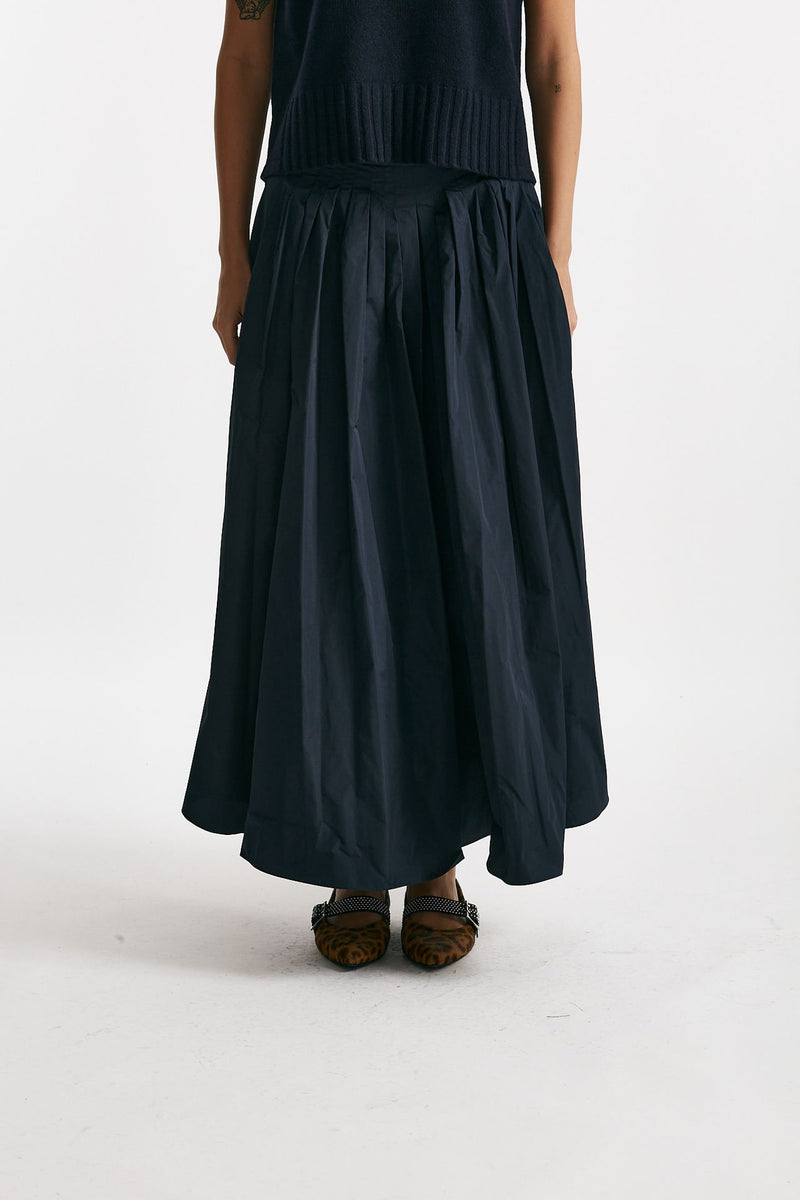 Gonna JOCKEY in taffetà antigoccia blu women Max mara s - 1