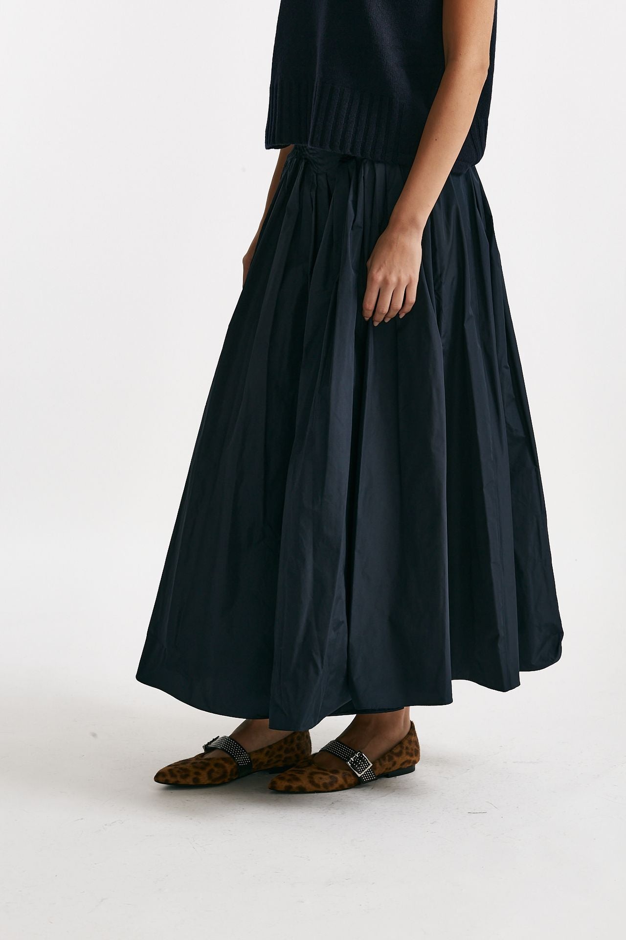 Gonna JOCKEY in taffetà antigoccia blu women Max mara s - 3