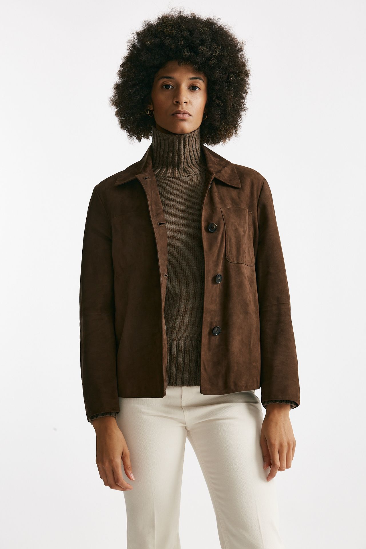 Giacca CLOE in suede marrone women Max mara s - 1