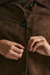 Giacca CLOE in suede marrone women Max mara s - 6