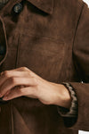 Giacca CLOE in suede marrone women Max mara s - 7