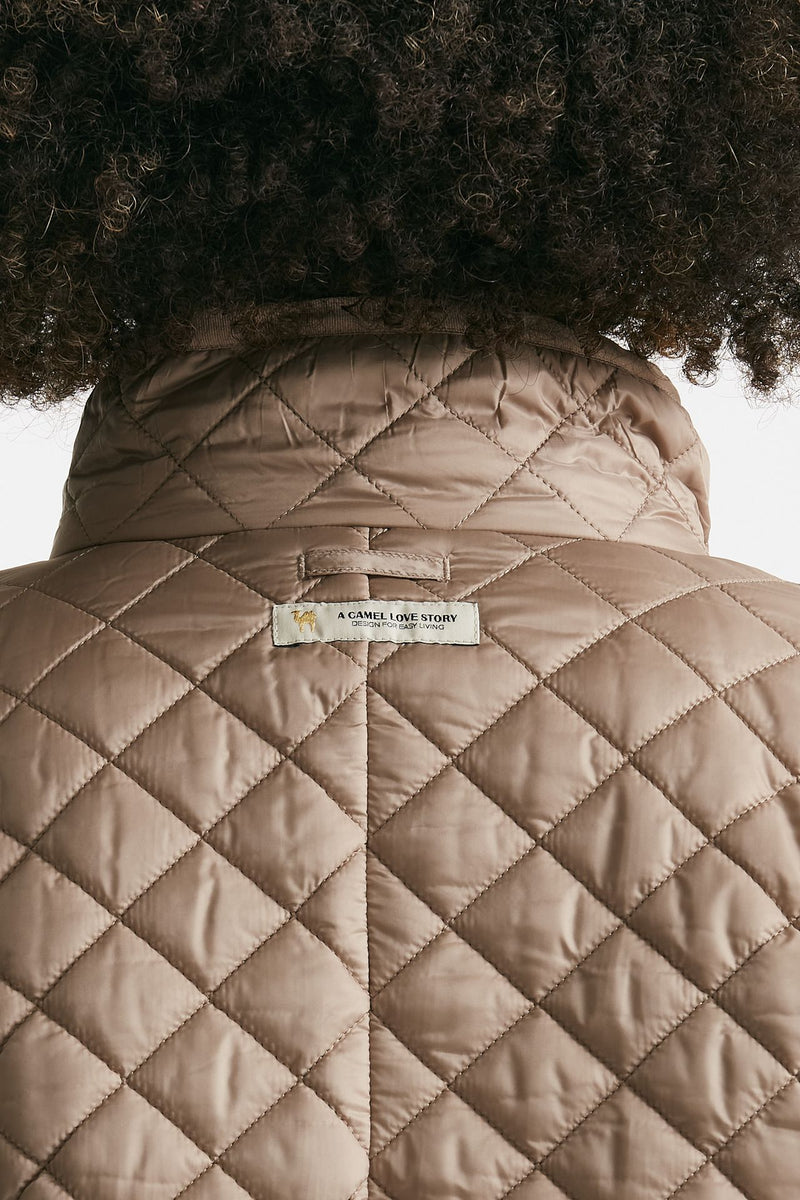 Giubbino DELFINA in tela antigoccia  beige women Max mara s - 5