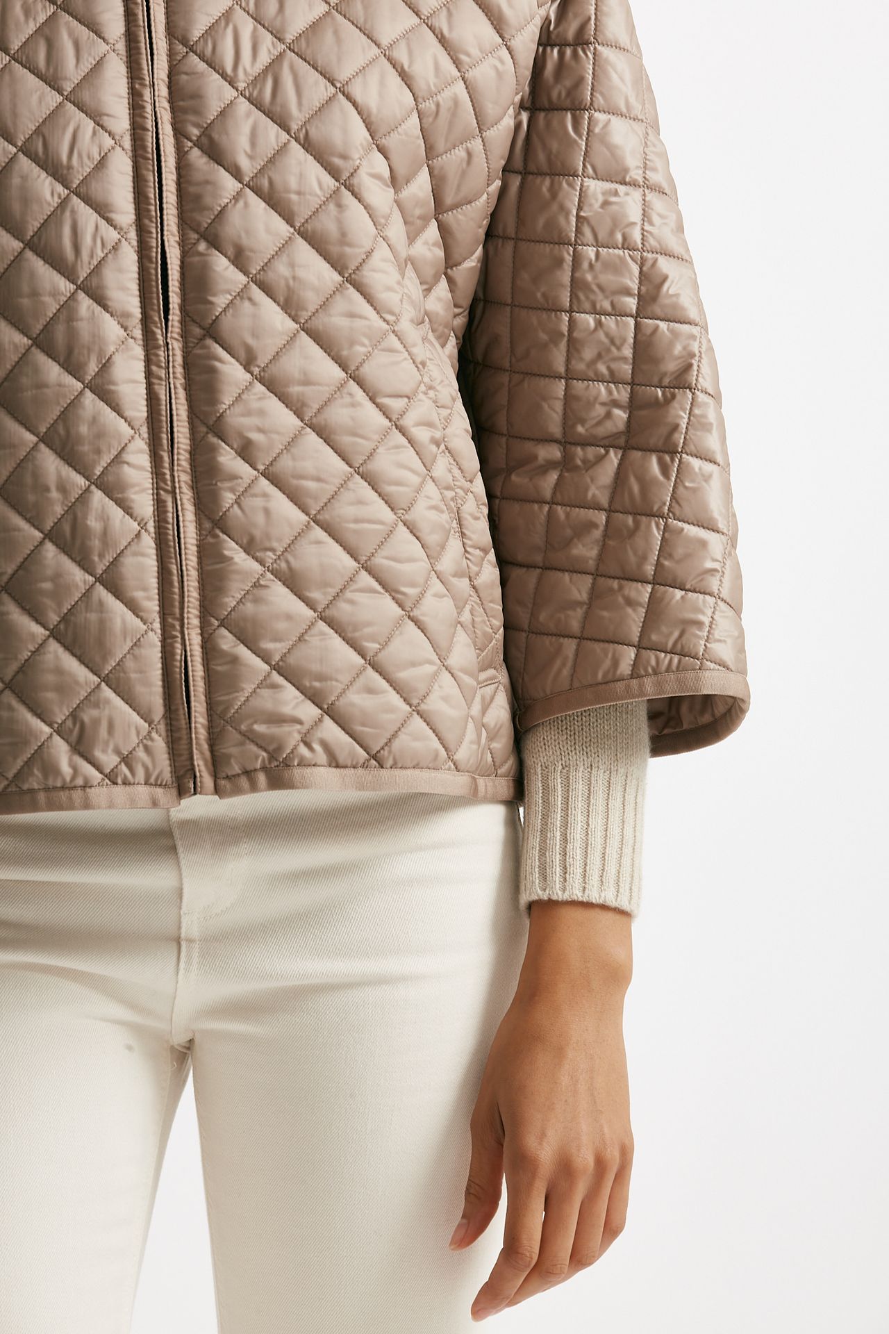 Giubbino DELFINA in tela antigoccia  beige women Max mara s - 9