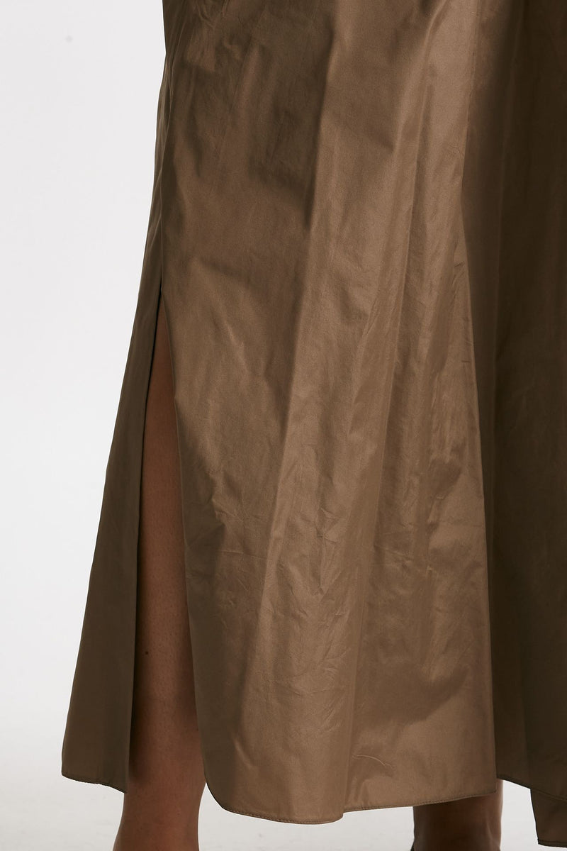 Gonna JOCKEY in taffetà antigoccia ‘cammello women Max mara s - 5