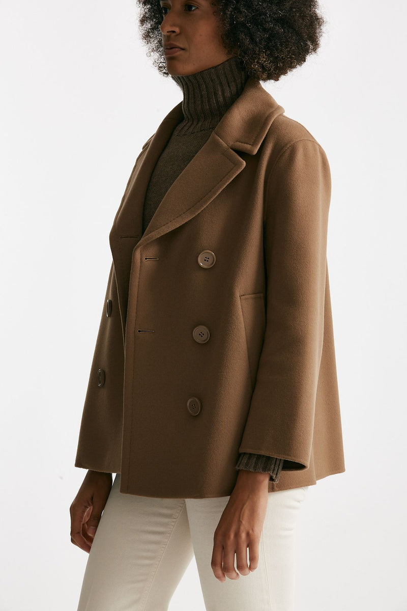 Caban ELISE in drap di lana cammello women Max mara s - 4