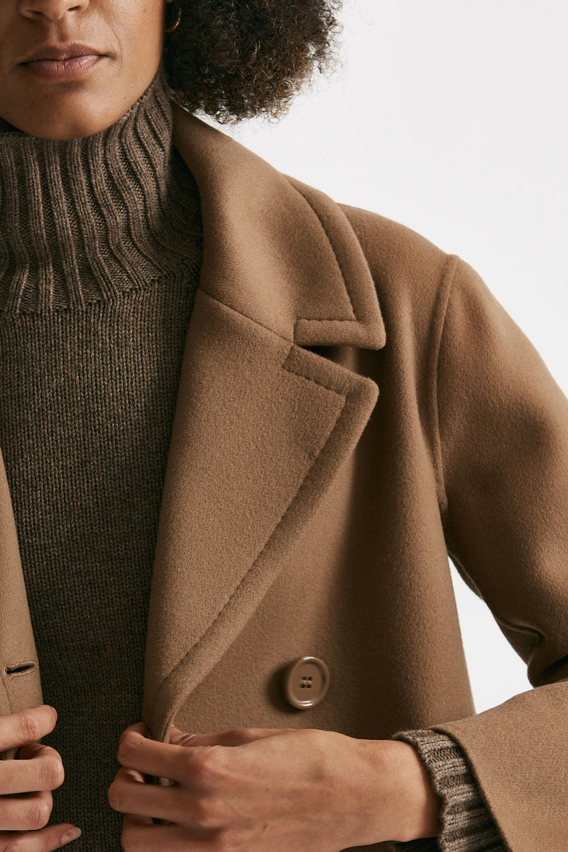 Caban ELISE in drap di lana cammello women Max mara s - 5