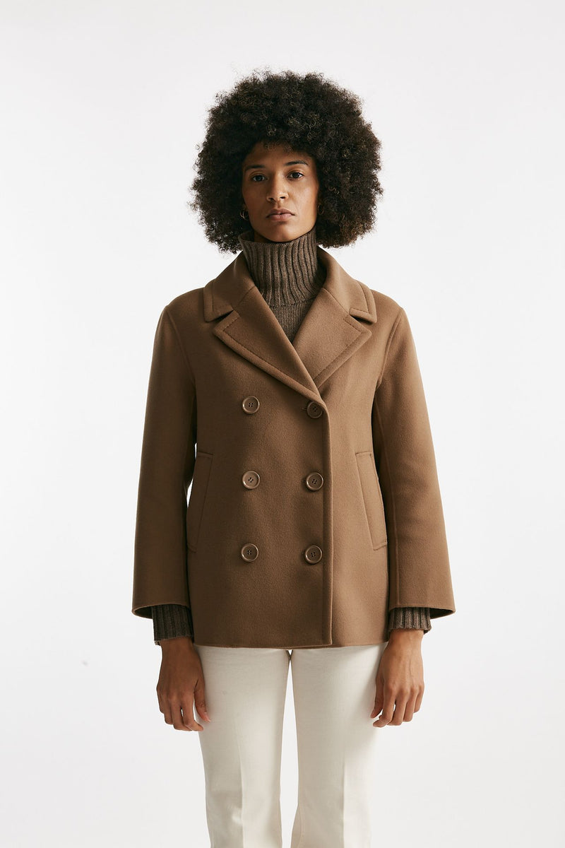 Caban ELISE in drap di lana cammello women Max mara s - 8