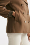 Caban ELISE in drap di lana cammello women Max mara s - 9