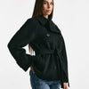 Trench corto LOUIS in lana nero women Max mara s - 10