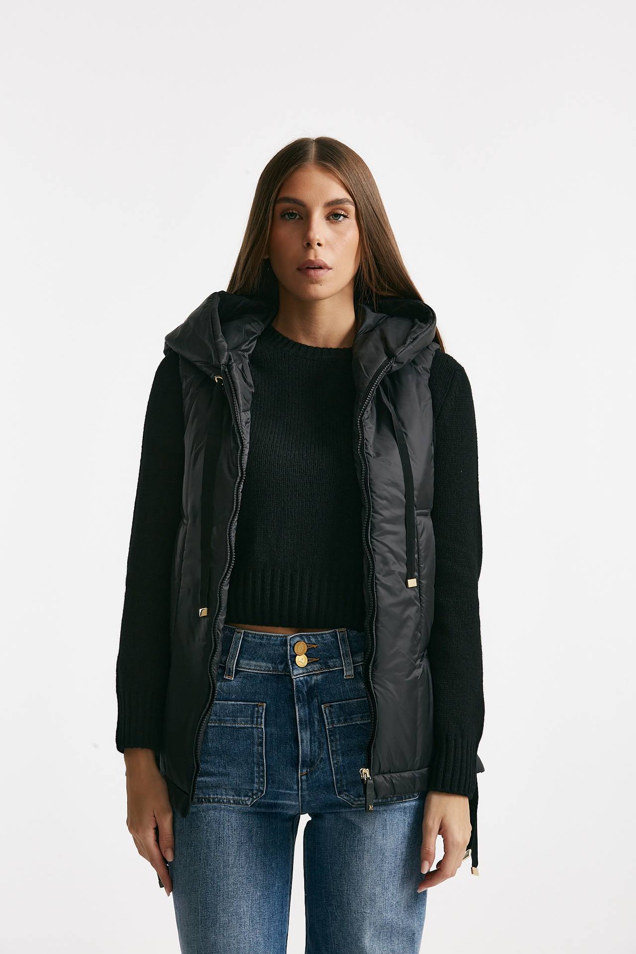 Gilet in nylon GREENGO nero women Max mara s - 2