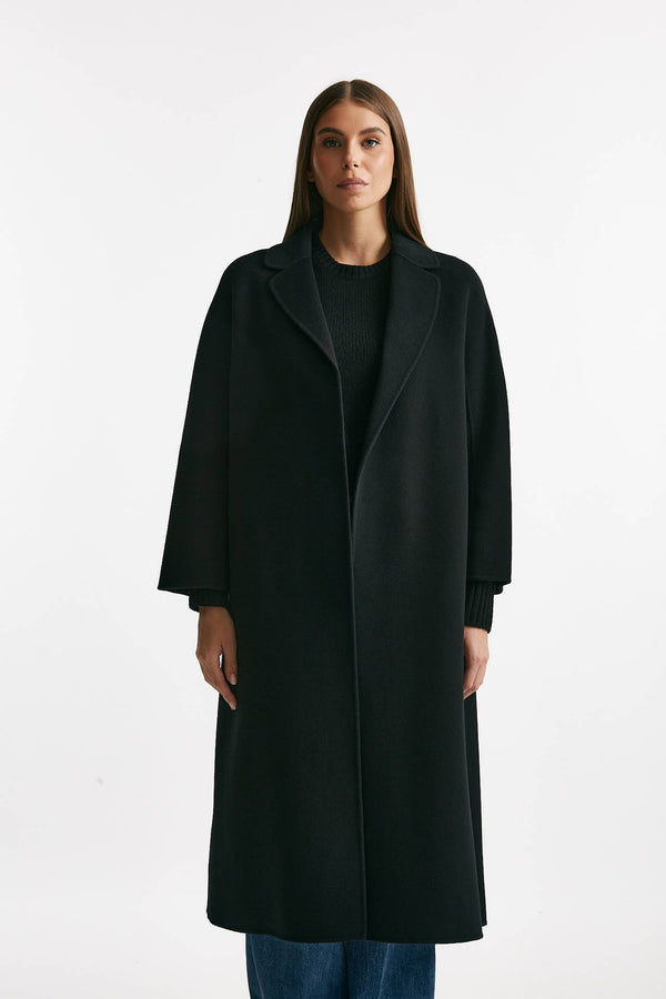 Cappotto ESTURIA midi a vestaglia nero women Max mara s