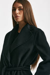 Cappotto PAOLA lungo a vestaglia nero women Max mara s - 7