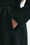 Cappotto PAOLA lungo a vestaglia nero women Max mara s - 8
