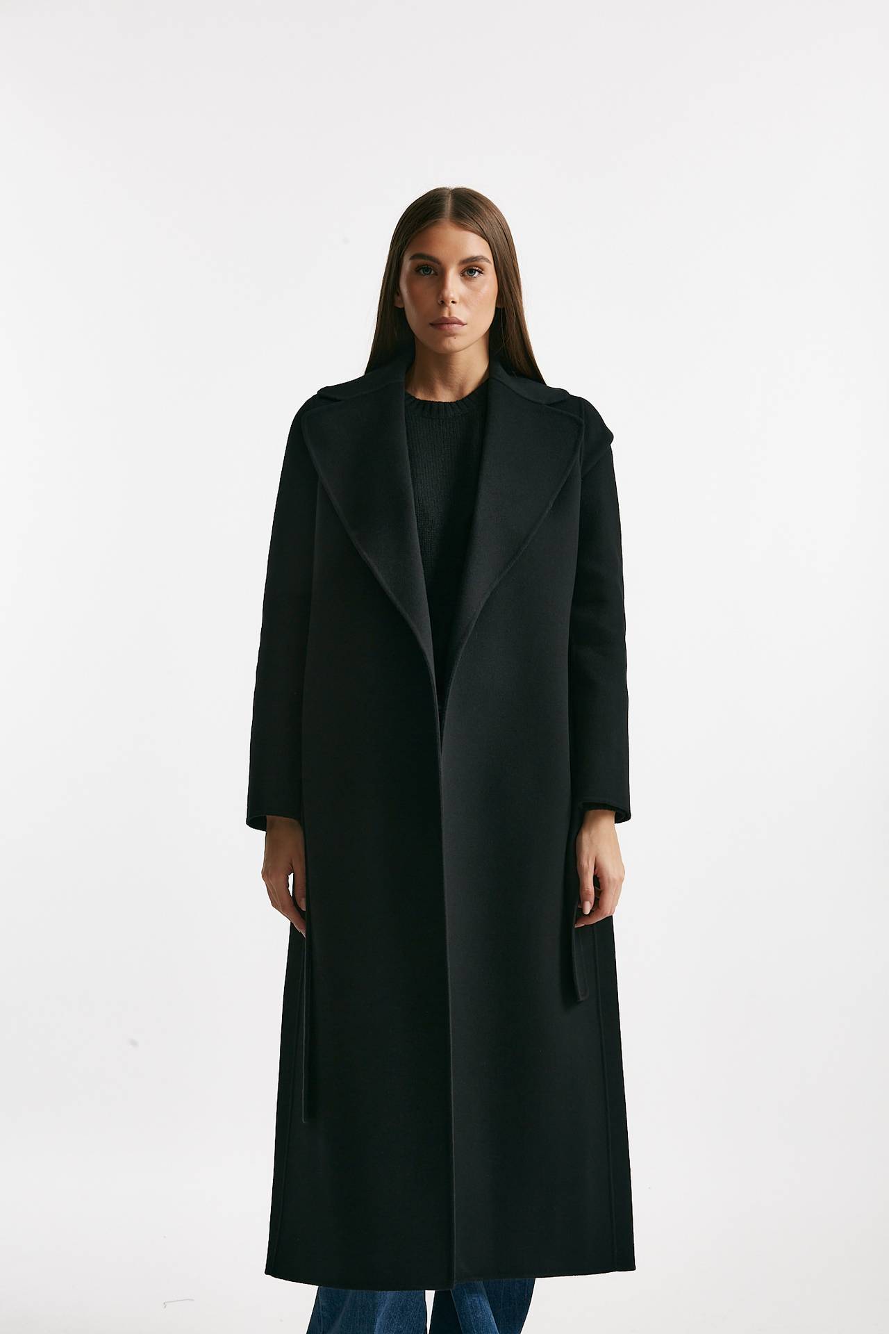 Cappotto POLDO lungo a vestaglia nero women Max mara s - 1