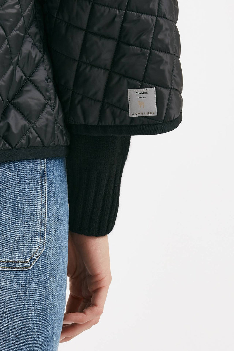 Giubbino DELFINA in tela antigoccia nero women Max mara s - 8