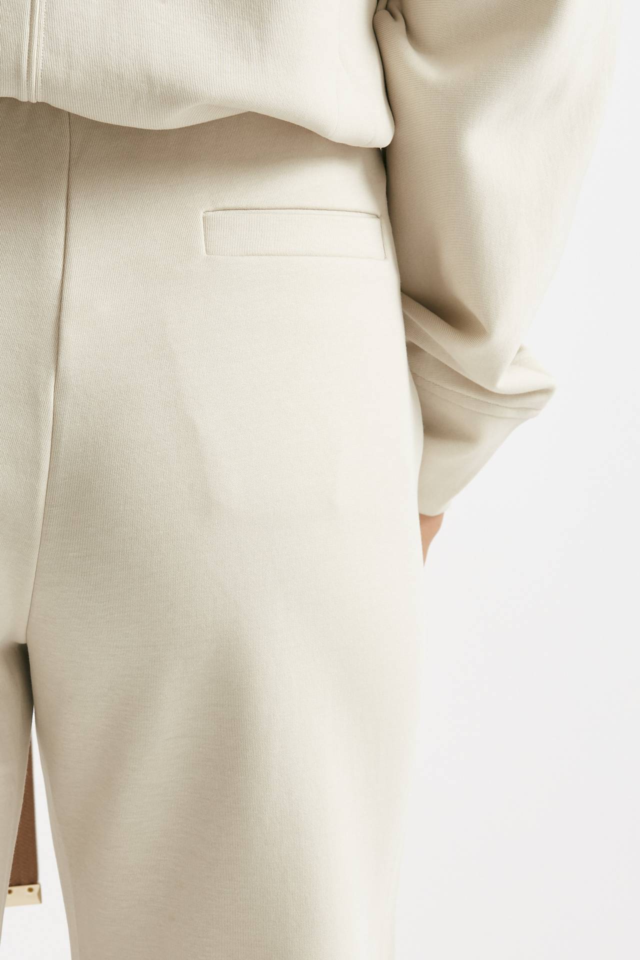 Pantalone in jersey di cotone POTENZA panna women Max mara s - 7