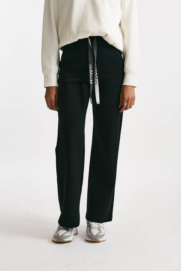 Pantalone in jersey di cotone POTENZA nero women Max mara s