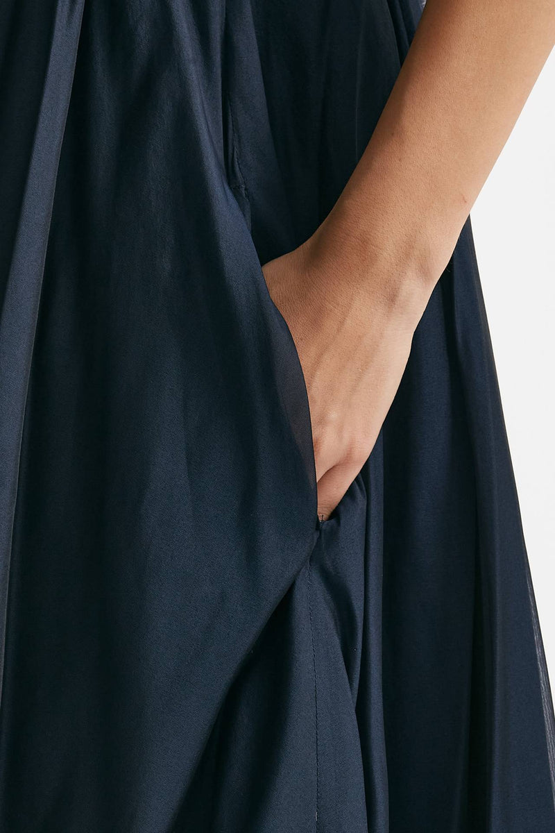 Abito midi in organza WALLY blu women Max mara s - 5