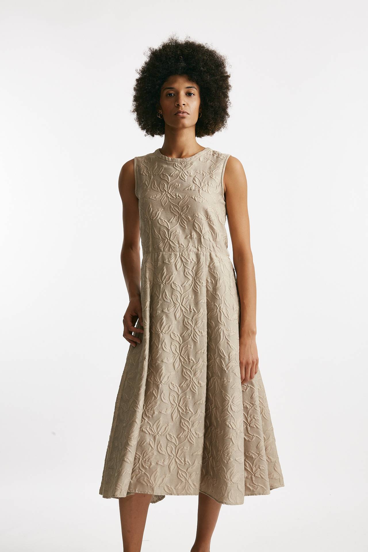 Abito jaquard tono su tono FIABA beige women Max mara s - 8