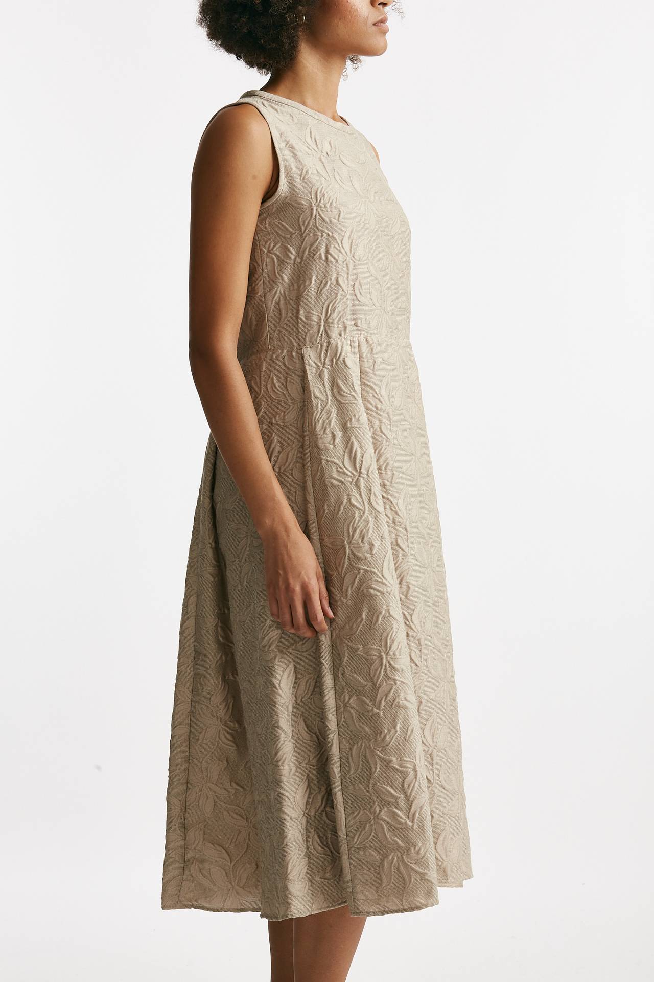 Abito jaquard tono su tono FIABA beige women Max mara s - 9