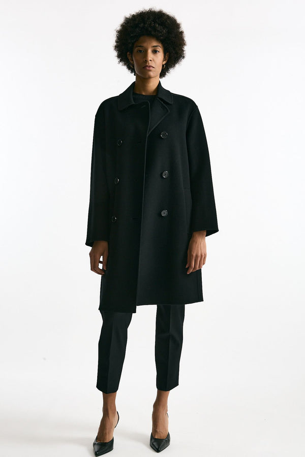 Cappotto dopiopetto RIBES nero women Max mara s