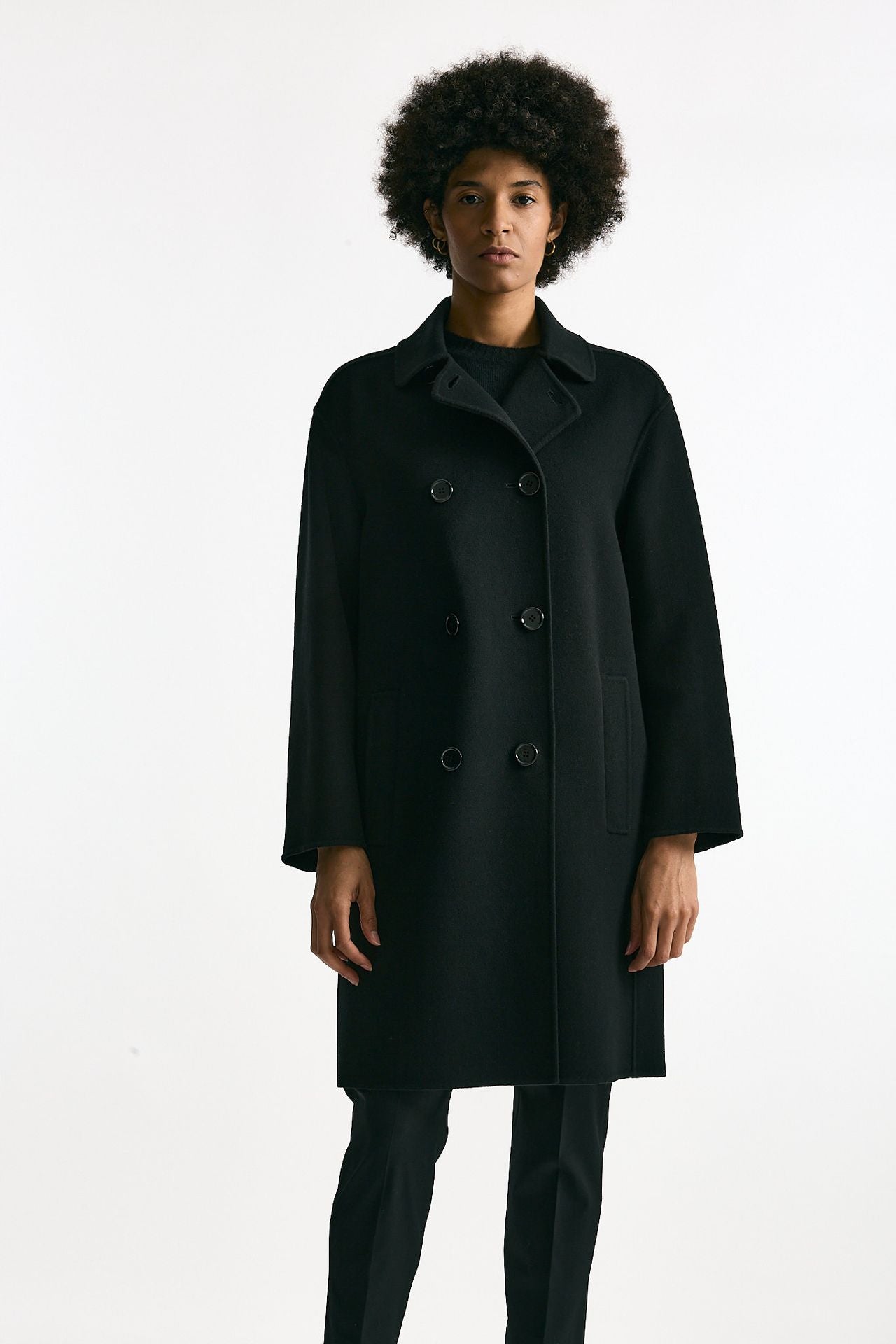 Cappotto dopiopetto RIBES nero women Max mara s - 2