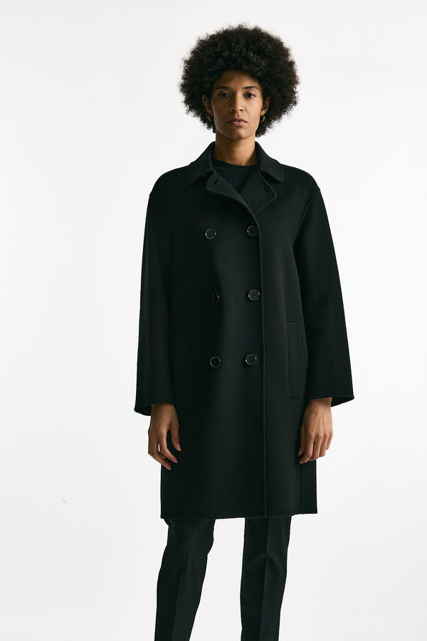 Cappotto dopiopetto RIBES nero women Max mara s