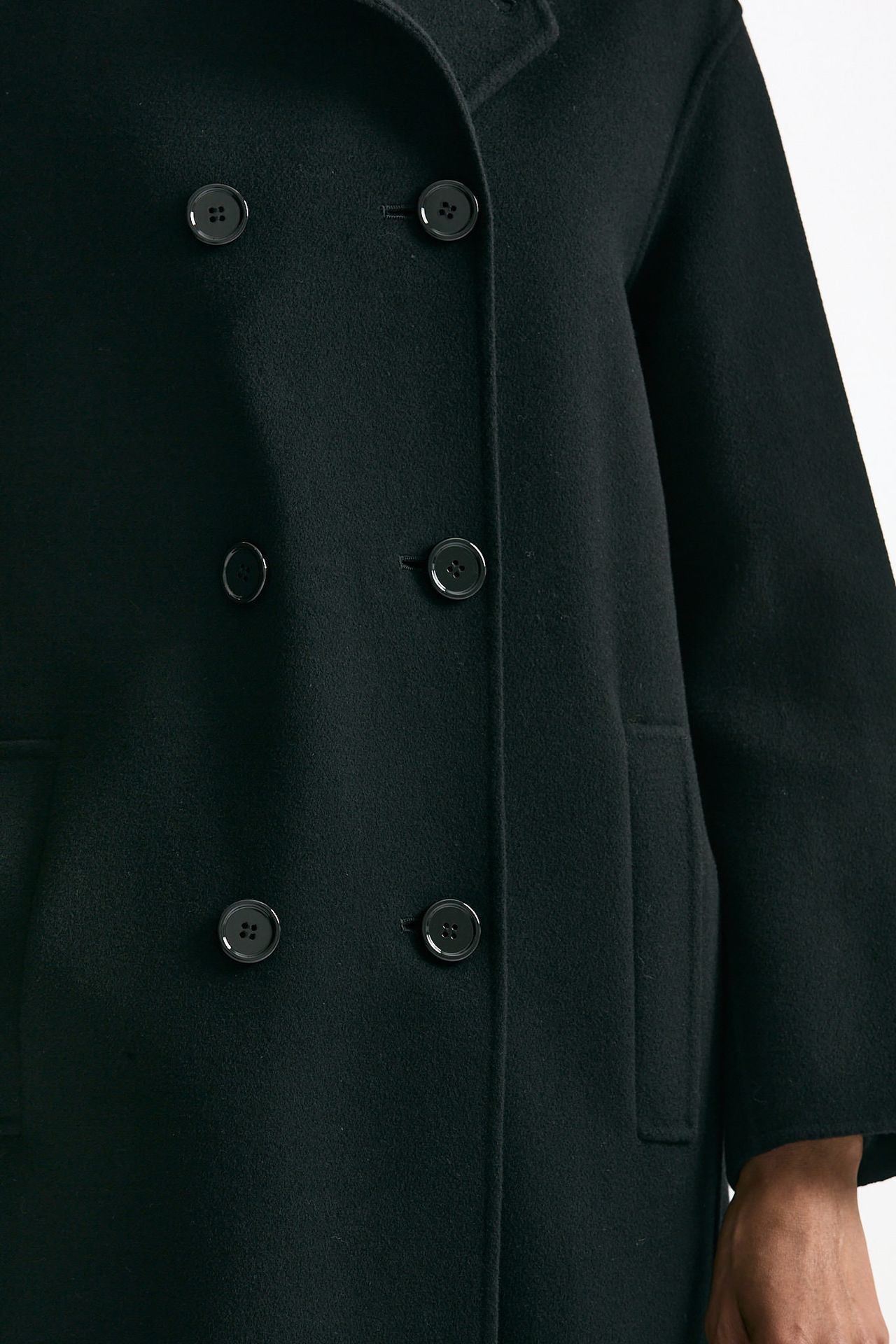 Cappotto dopiopetto RIBES nero women Max mara s - 7