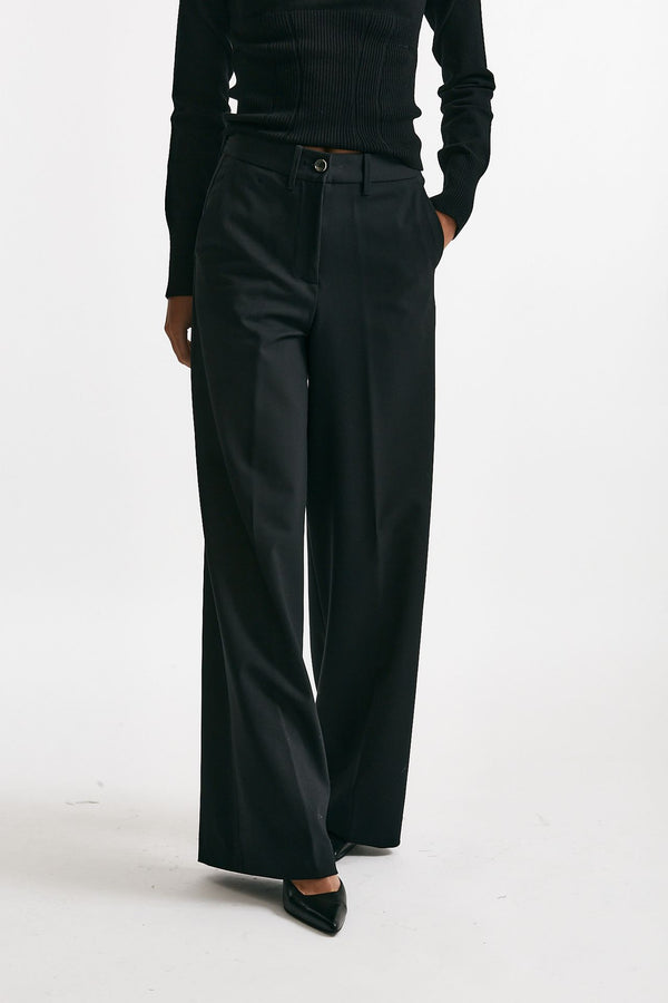 pantalone palazzo karen nero women Nine in the morning