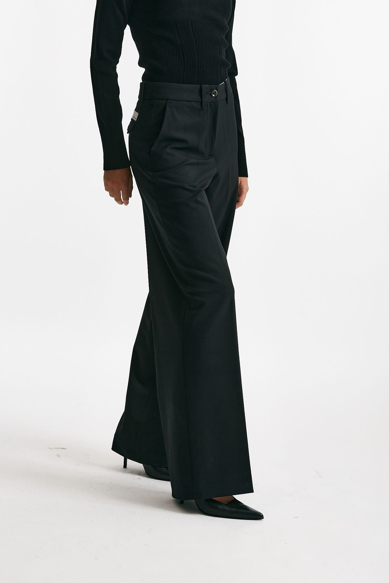 pantalone palazzo karen nero women Nine in the morning - 4