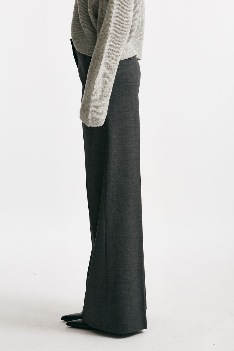 pantalone palazzo nadia antracite women Nine in the morning - 2