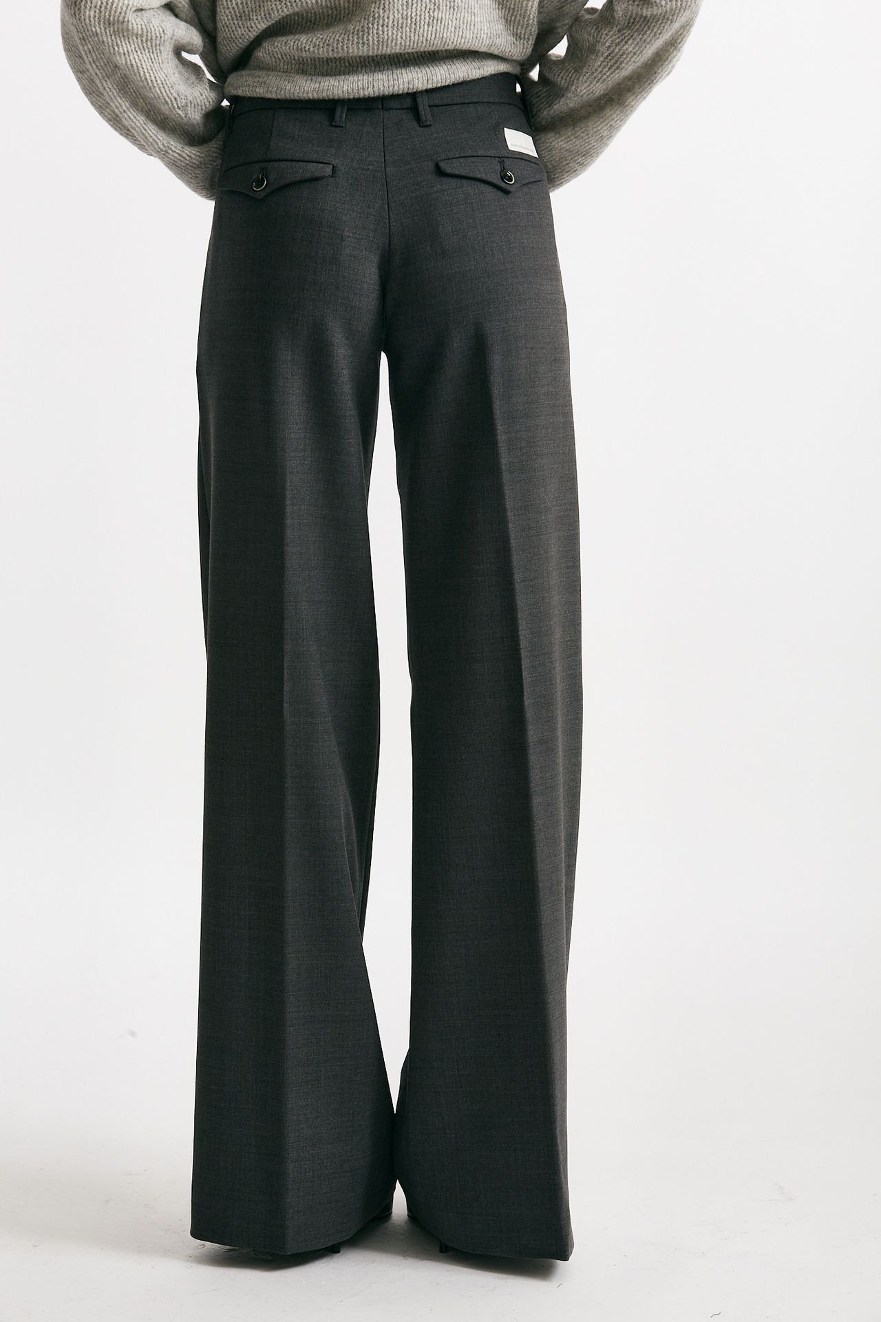 pantalone palazzo nadia antracite women Nine in the morning - 3