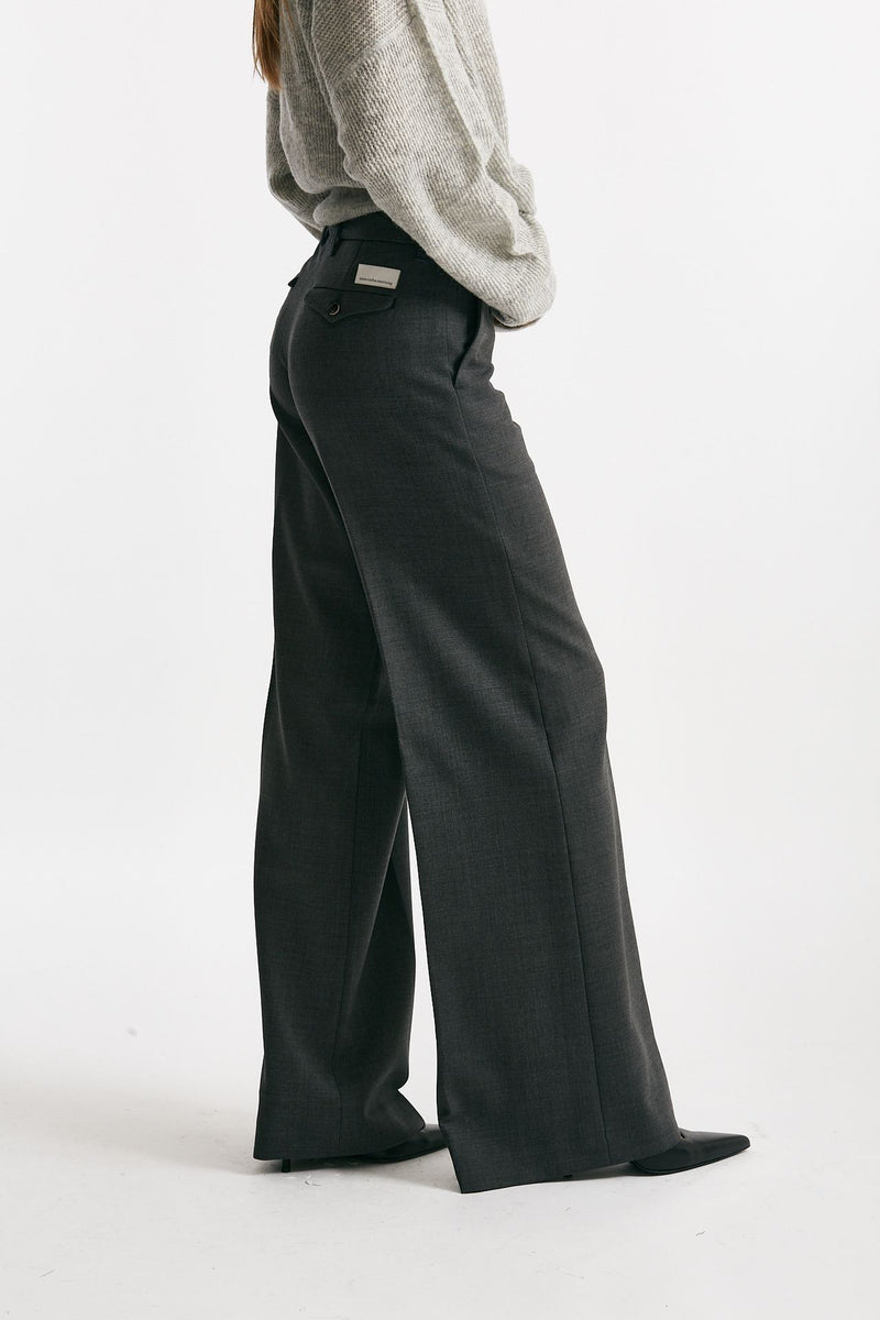 pantalone palazzo nadia antracite women Nine in the morning - 4
