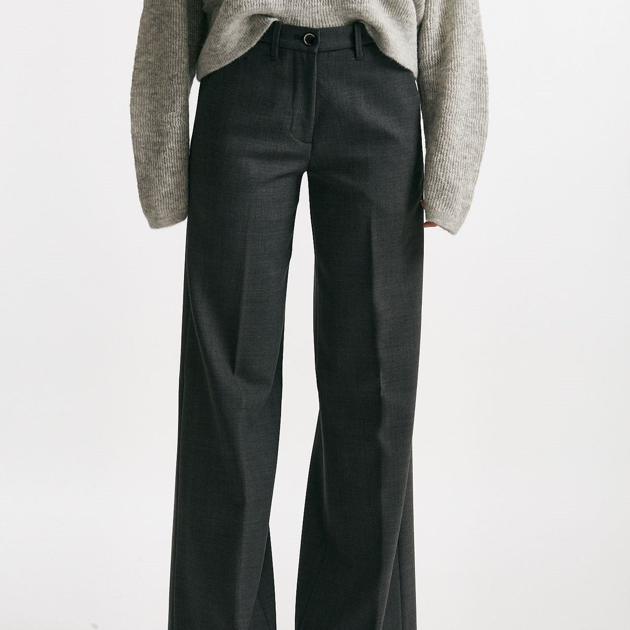 pantalone palazzo nadia antracite women Nine in the morning - 8